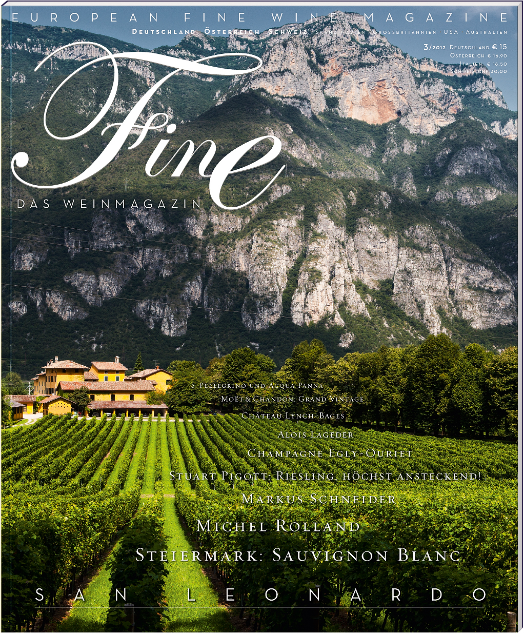 FINE Das Weinmagazin, 18. Ausgabe - 03/2012