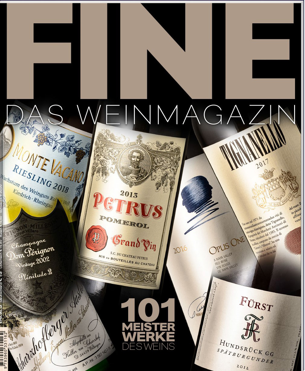 FINE Das Weinmagazin Sonderausgabe 101 Meisterwerke des Weins