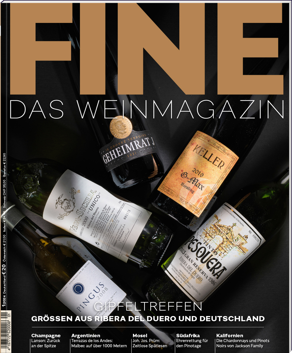 FINE Das Weinmagazin, 64. Ausgabe - 01/2024