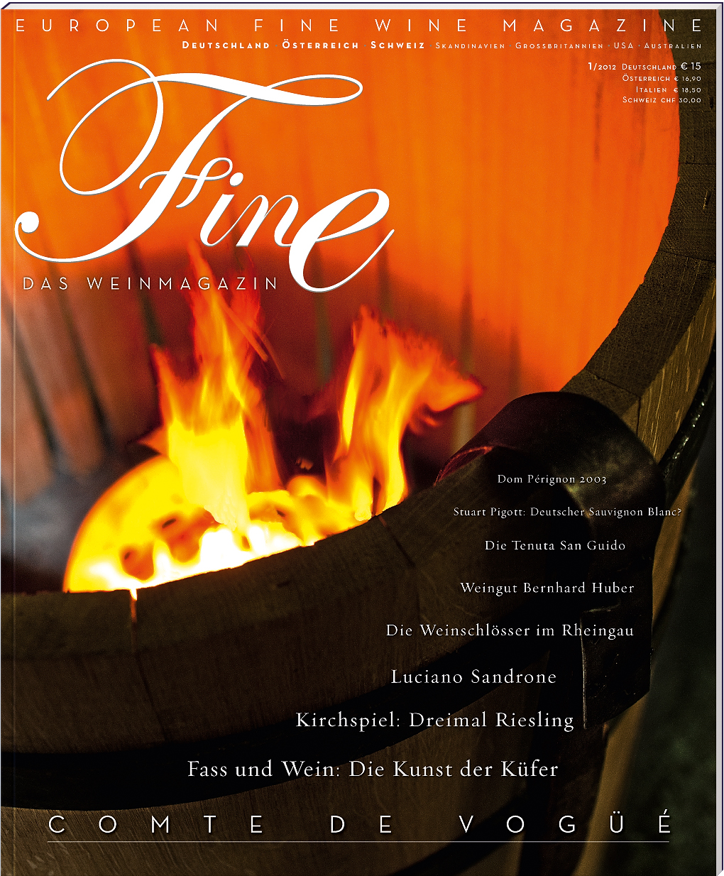FINE Das Weinmagazin, 16. Ausgabe - 01/2012