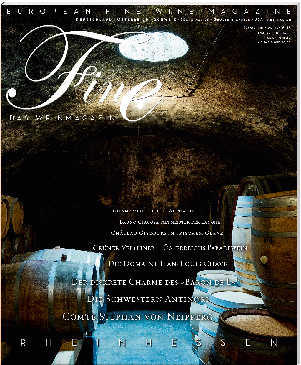 FINE Das Weinmagazin, 24. Ausgabe - 01/2014
